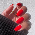 Lollipop on customer hand