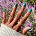 Besties on customer hand