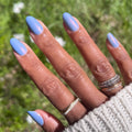 Charming on customer hand