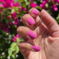 How Do You Spell Bougainvillea? on customer hand
