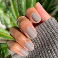 AW on customer hand