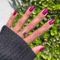 Cabernet on customer hand
