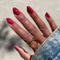Lipstick Stain on customer hand