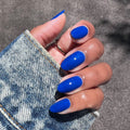 Blueberry Muffin on customer hand