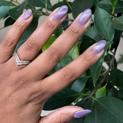 Amethyst Velvet - Gel on nails