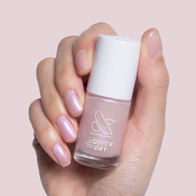 Baroque Baroque A sophisticated pearly white Quick Dry Polish