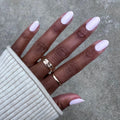 Brave Blush on customer hand