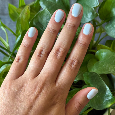 BP - Gel display on hand