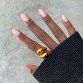 Cable Knit on customer hand