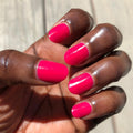 Cherry Crush on customer hand