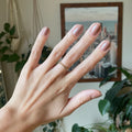 Coconut Shimmer Gloss on customer hand