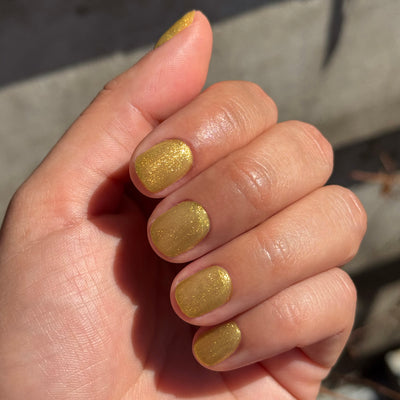 Golden Velvet - Gel on customer