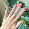 Guava Gloss on customer hand