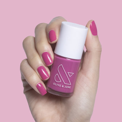 How Do You Spell Bougainvillea? How Do You Spell Bougainvillea? hot magenta purple Nail Polish
