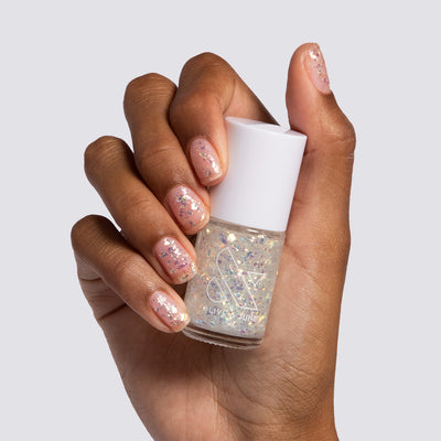 It’s Never Enough It’s Never Enough Iridescent flake topper Nail Polish