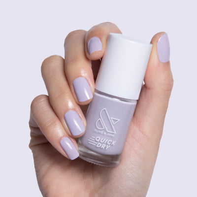 Jacaranda Jacaranda A soft light lavender Quick Dry Polish