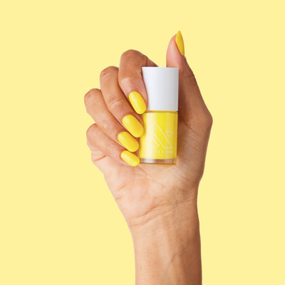 Lemony Lemon Lemony Lemon beaming yellow Nail Polish