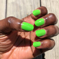 Lime Fizz on customer hand
