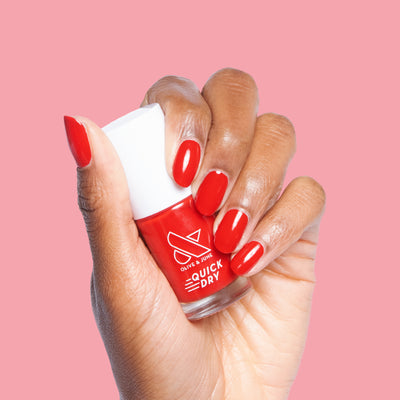 Lollipop Lollipop A juicy cherry red Quick Dry Polish