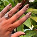 Milk Chocolate on customer hand