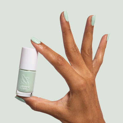 Minty Minty A sweet and refreshing mint Quick Dry Polish