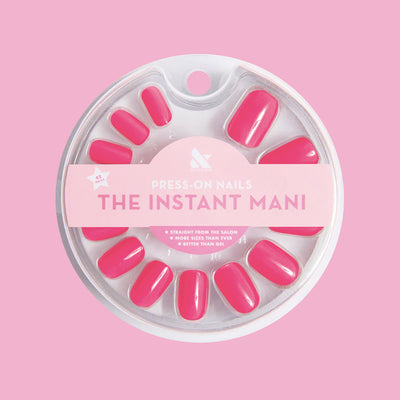 Hot Strawberry - Press-On | Short | Squoval Hot Strawberry - Press-On | Short | Squoval  Press-On