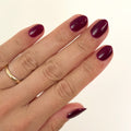 Plaza - Gel on customer hand
