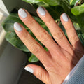Cloudy Skies on customer hand