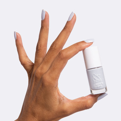 Rink Rink An icy pastel blue Quick Dry Polish