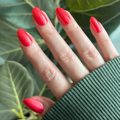 Rodeo Queen - Press-On | Medium | Oval display on hand