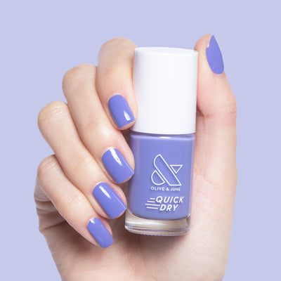 Royal Royal A regal deep purple Quick Dry Polish