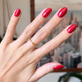 Splash of Cran on customer hand