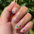 Sprinkle Cookie on customer hand