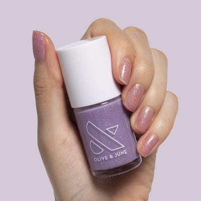 thats♡ thats♡ sheer purple iridescent Nail Polish