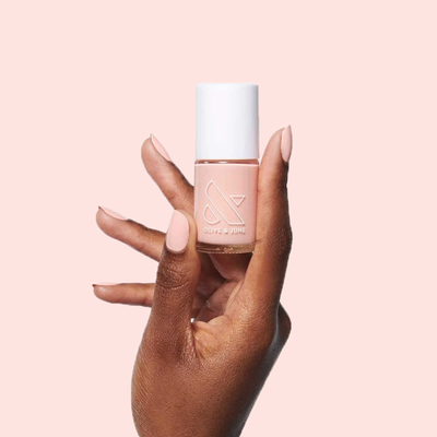 BI BI peachy coral Nail Polish