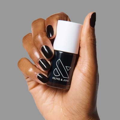 E+M E+M inky black Nail Polish