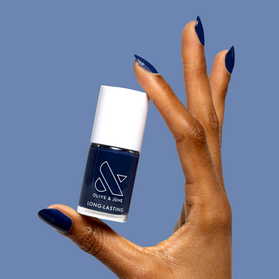 Ack, A Shark! Ack, A Shark! nautical navy Nail Polish