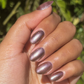 Bronze Velvet on customer hand