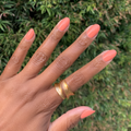 Glow on customer hand