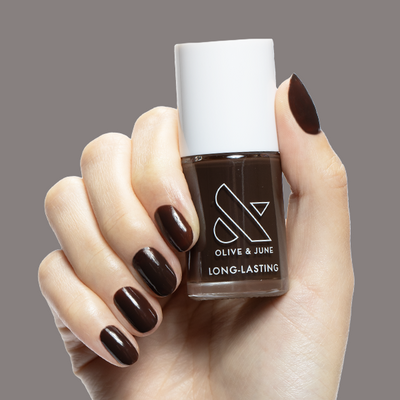 Dark Chocolate Dark Chocolate cool bittersweet chocolate Nail Polish