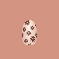 Falling for Flowers | Short | Round - Tab Press-On on customer hand