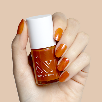 First PSL First PSL chrome pumpkin Nail Polish