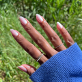 Freshwater on customer hand