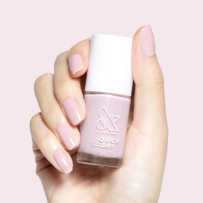 Glossed Glossed Sheer lavender-pink Quick Dry Polish