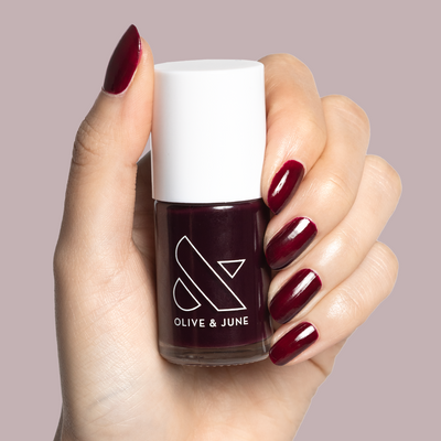 Luxe Loafer Luxe Loafer crimson jelly sheer Nail Polish
