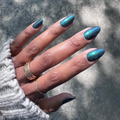The Mermaid Effect Top Coat on customer hand