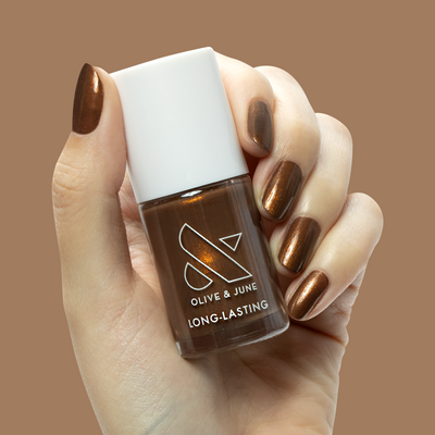 Milk Chocolate Milk Chocolate golden cocoa shimmer Nail Polish