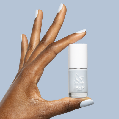 Mist Mist pastel pale blue Quick Dry Polish
