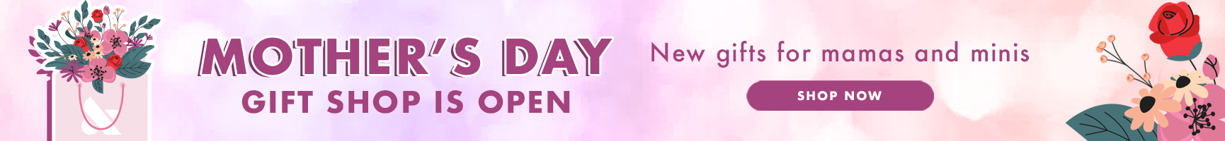 the mother's day gift shop is open - new gifts for mamas and minis- shop now