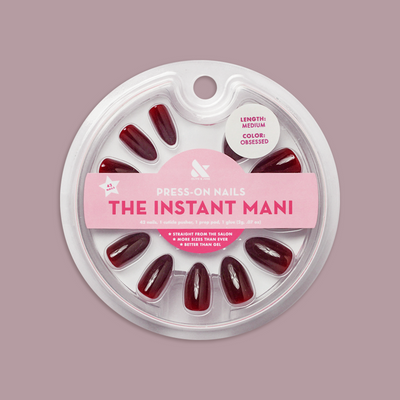 Obsessed - Press-On | Medium | Almond Obsessed - Press-On | Medium | Almond  Press-On